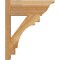 Ekena Millwork Merced Rough Sawn Traditional Outlooker, Western Red Cedar, 8"W x 20"D x 24"H OUT08X20X24MRC01RWR - alternate 4